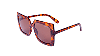 Soigné Female Oversized Square Sunglasses.Leopard Print Soigné Female Oversized Square Sunglasses.Leopard Print