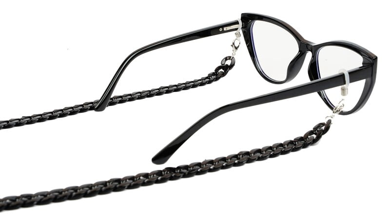 Chain For Female Sunglasses, Spectacles & Mask. Black Color Chain For Female Sunglasses, Spectacles & Mask. Black Color