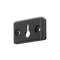 DE01CP-17 PLASTIC Wall Mount Speaker Bracket Hanger for Surround Sound Box Audio Speaker(4PCS)