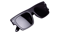 Soigné Unisex Oversized Square Sunglasses.Matte Black