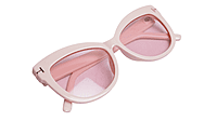 Soigné Female Oversized Sunglasses.Pink Color Soigné Female Oversized Sunglasses.Pink Color