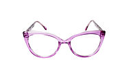 Soigné Female Oversize Cat Eye Spectacle Frame.Purple Soigné Female Oversize Cat Eye Spectacle Frame.Purple
