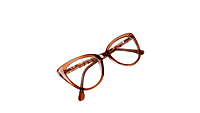 Soigné Female Oversize Cat Eye Spectacle Frame.Brown Soigné Female Oversize Cat Eye Spectacle Frame.Brown