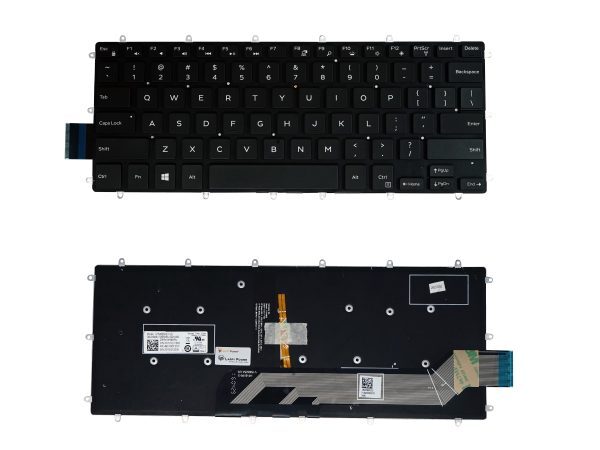 Laptop Keyboard Compatible for Inspiron 13-5000 / 13-5368/13-5367/13-5378/13-7370-Series (With BACKLIGHT )