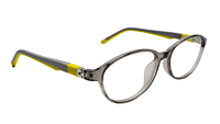 Soigné Kids&Teens Oval Spectacle Frame.Gray&Yellow.(10-14)Y-Unisex