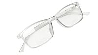 Soigné Unisex Large Rectangular Spectacle Frame.Matte Gray