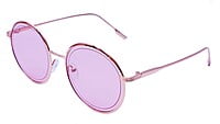 Female Medium Round Sunglasses. Golden Frame. Female Medium Round Sunglasses. Golden Frame.