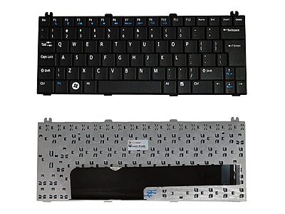 Laptop Keyboard Compatible For Dell Mini 12, Inspiron 1210p-Series Laptop Keyboard Compatible For Dell Mini 12, Inspiron 1210p-Series