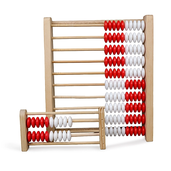 Rekenrek Level 3 | Age 5+ | 20-Bead Frame + 100-Bead Frame | Skip Counting, Place Value & Operations