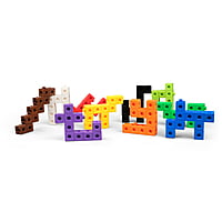 Snap Cubes | Age 3+ | 100 Colourful Interlocking Cubes | Counting, Patterns & 3D Construction
