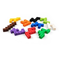 Snap Cubes | Age 3+ | 100 Colourful Interlocking Cubes | Counting, Patterns & 3D Construction