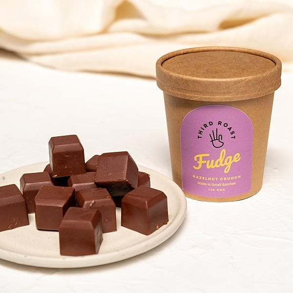 Hazelnut Crunch Fudge (Stevia)