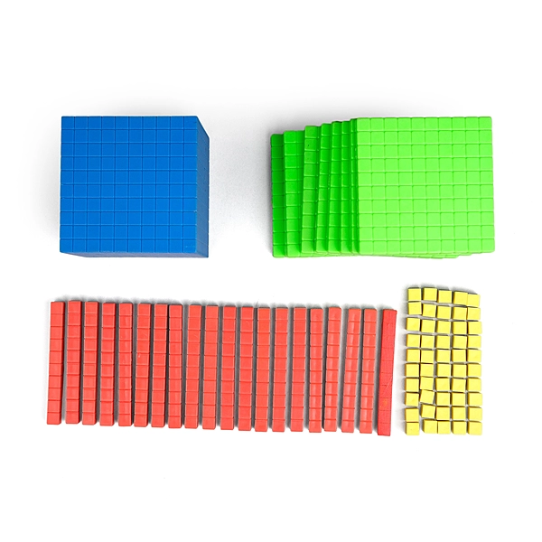 Dienes Blocks Level 2 | Ages 6+ | Ones, Tens, Hundreds & Thousand | Base 10 | Regrouping & Number Decomposition
