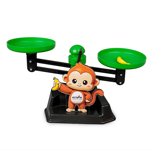 Weigh And Play Monkey | Ages 3+ Monkey Balance Scale | Weight Comparison, Counting & Equality