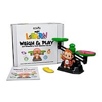 Weigh And Play Monkey | Ages 3+ Monkey Balance Scale | Weight Comparison, Counting & Equality