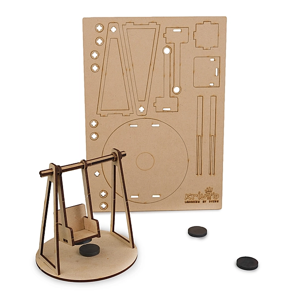 Make Your Own Magnetic Swing | Pre-Cut MDF STEM Model | Age 8+