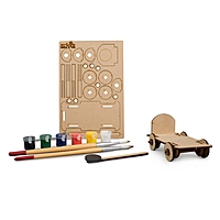 Make Your Own Magnetic Rover | Pre-Cut MDF STEM Model | Age 8+