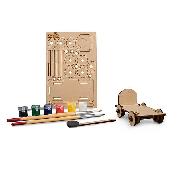 Make Your Own Magnetic Rover | Pre-Cut MDF STEM Model | Age 8+
