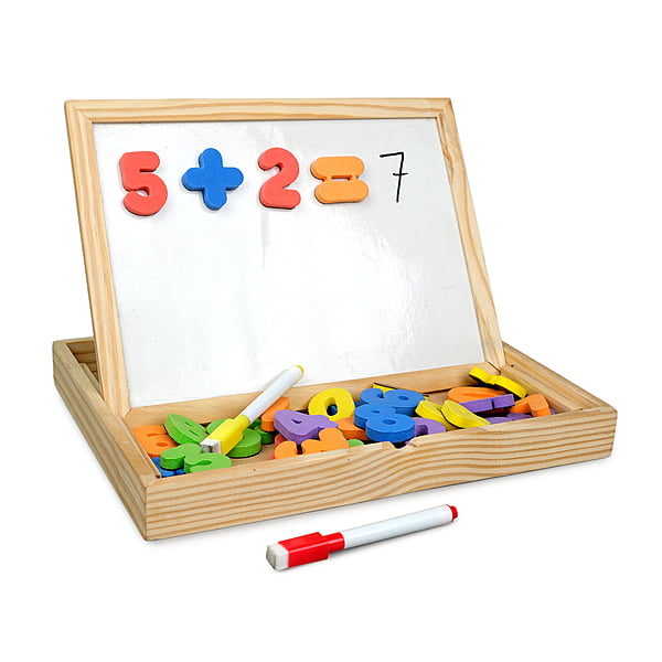MindForge Multiskill Lab – English & Numbers | Age 3+ | 88 Magnetic English Letters + Numbers 1–1