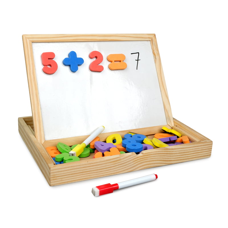 MindForge Multiskill Lab – English & Numbers | Age 3+ | 88 Magnetic English Letters + Numbers 1–1