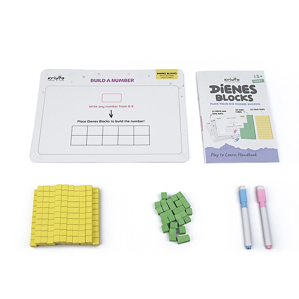 Foam Dienes Blocks Level 1 | Base 10 | Ages 4+