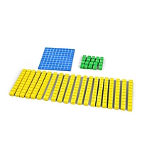 Foam Dienes Blocks Level 2 | Age 6+ | Ones, Tens, Hundreds & Thousand | Base 10