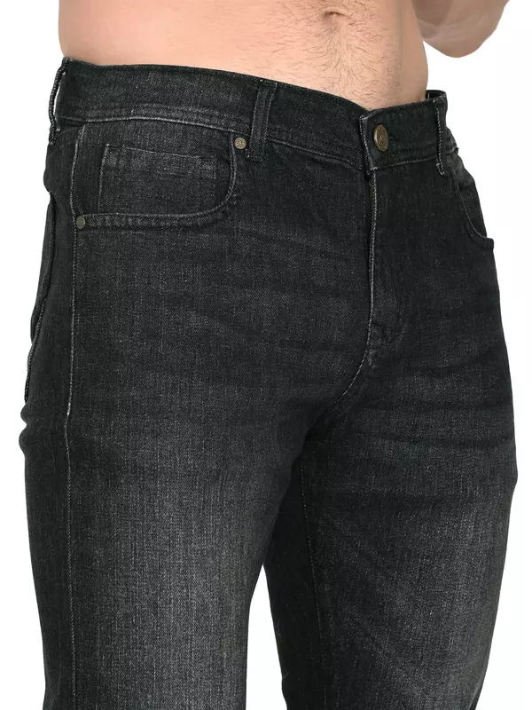 Slim Tapered Jean Coal Black