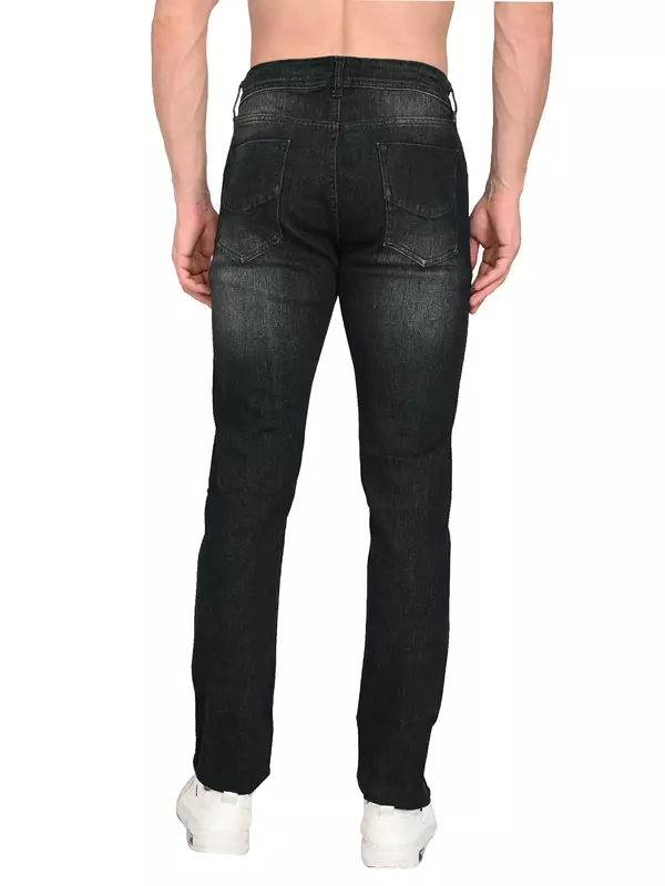 Slim Tapered Jean Coal Black