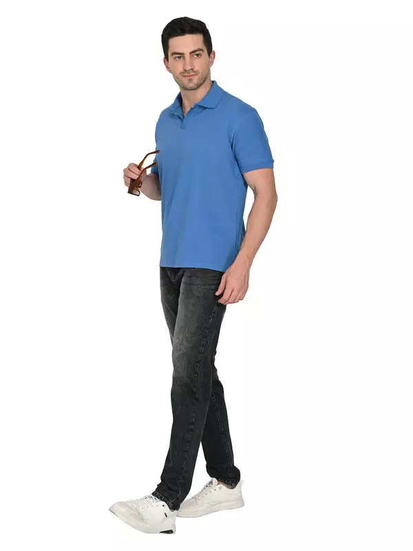 Slim Tapered Jean Shadow Black