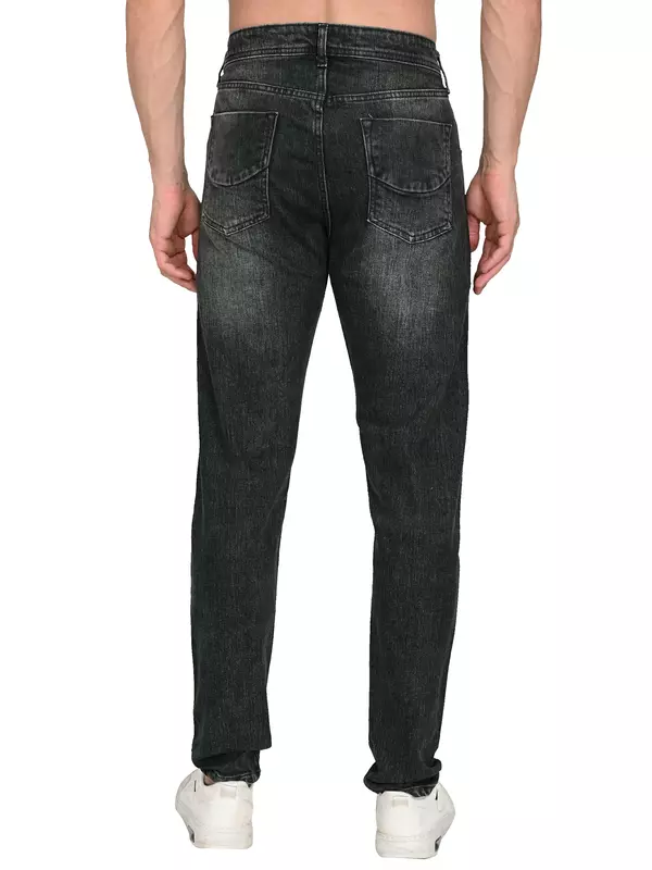 Slim Tapered Jean Shadow Black
