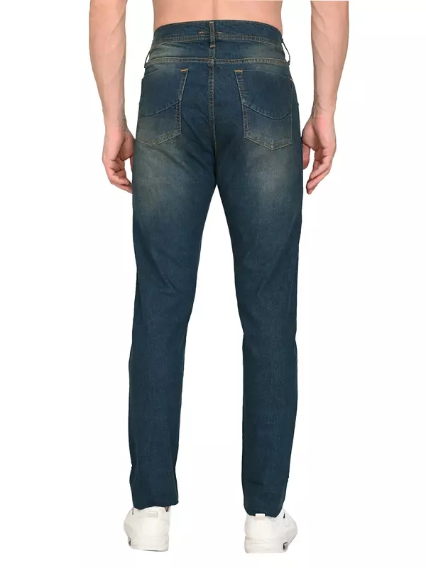 Slim Tapered Jean Olive Indigo