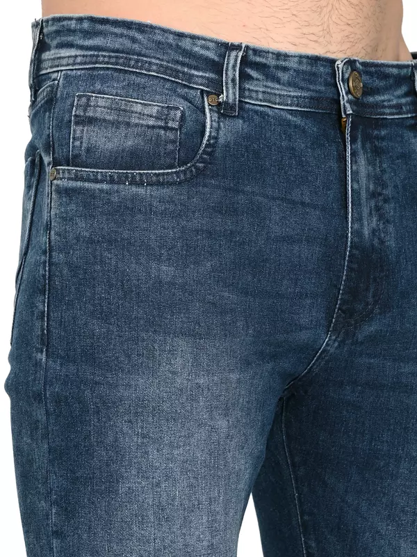 Slim Tapered Jean Sky Navy