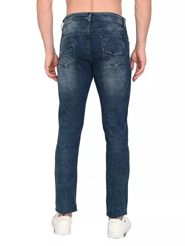Slim Tapered Jean Sky Navy