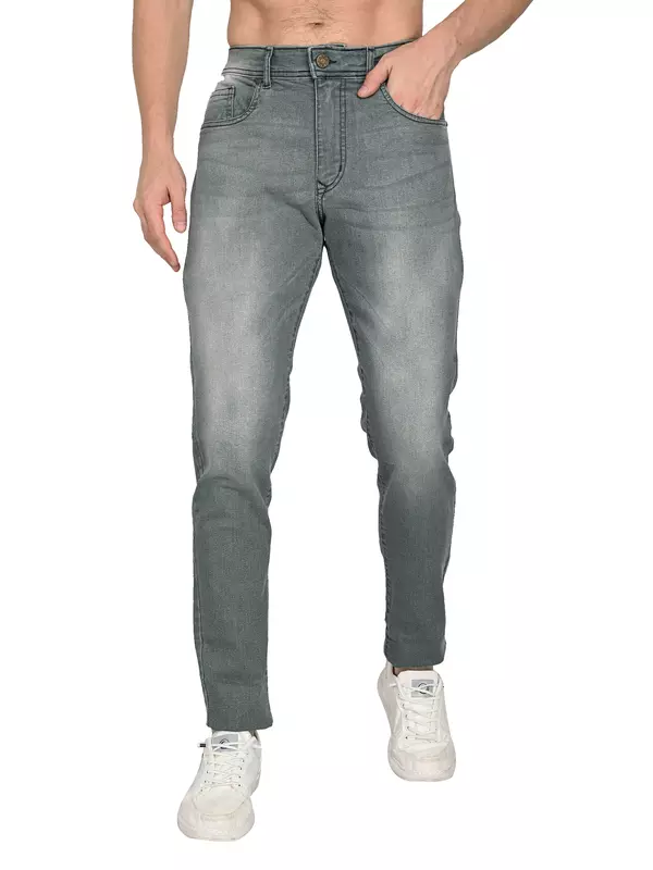 Slim Tapered Jean Stone Gray