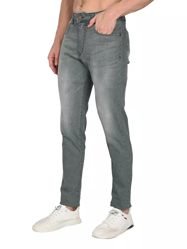 Slim Tapered Jean Stone Gray