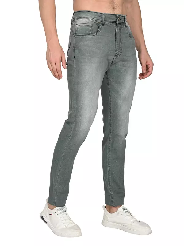 Slim Tapered Jean Stone Gray