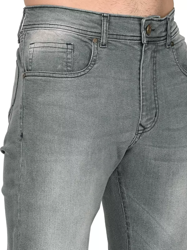 Slim Tapered Jean Stone Gray