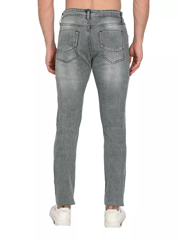 Slim Tapered Jean Smoke Gray