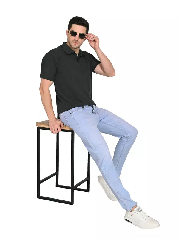 Slim Tapered Jean Ice Wash