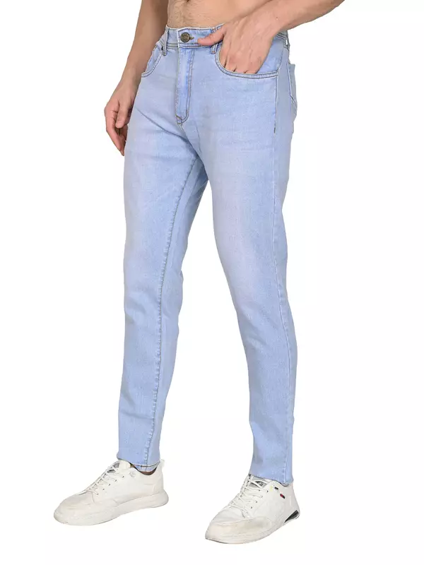 Slim Tapered Jean Ice Wash