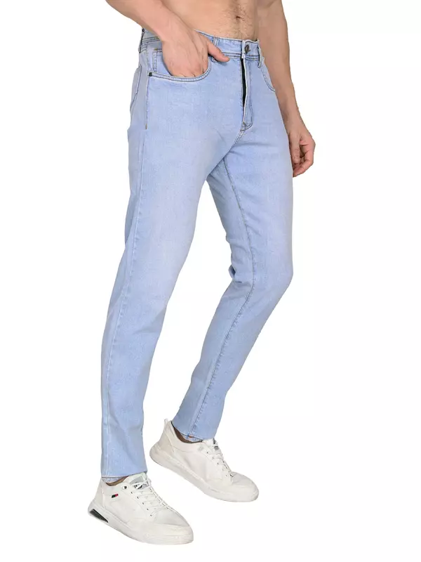 Slim Tapered Jean Ice Wash