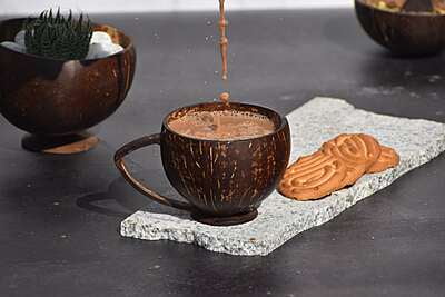 Coconut Shell Tea Cup