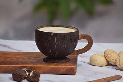 Coconut Shell Coffee Mug