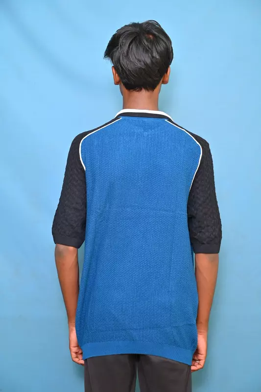 FULL SLEEVE BLACK WITH BLUE