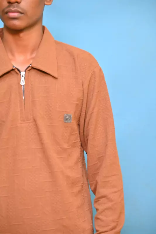 FULL SLEEVE TSHIRT BROWN