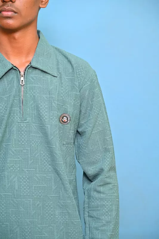 FULL SLEEVE TSHIRT GREEN