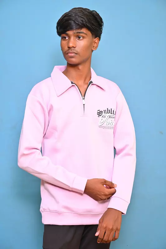 FULL SLEEVE TSHIRT PINK