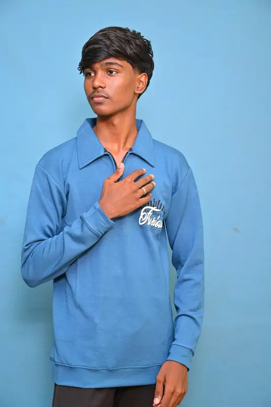 FULL SLEEVE TSHIRT BLUE