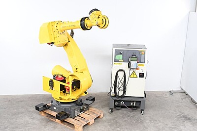 FANUC R-2000iA/210F, R-J3iB, Robot with control cabinet, panel & cables