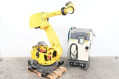 FANUC R-2000iA/165F, R-J3iB, Robot with control cabinet, panel & cables